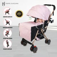 Coche Cuna de Paseo Mooi Rosa - copy