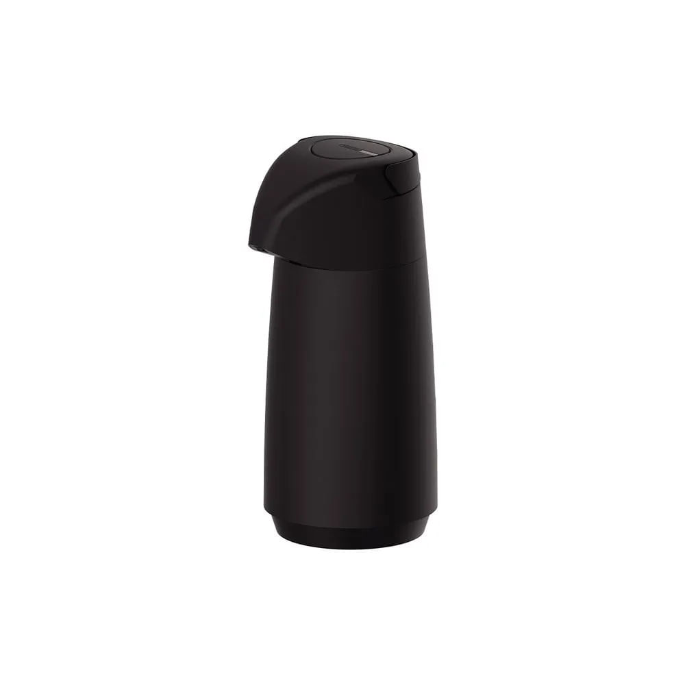 TERMO CON SIFON TRAMONTINA DE 1 LT NEGRO