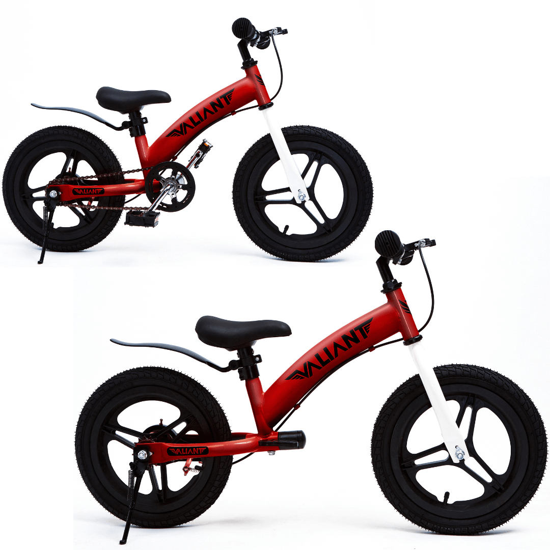 Bicicleta de Equilibrio Aro 14 3 en 1 (3 a 7 años) Rojo