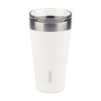 VASO TERMICO TRAMONTINA CON TAPA 550 ML EXATA BLANCO