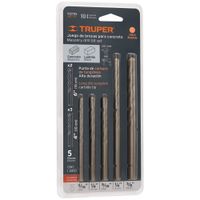 Juego de Brocas para Concreto 5 Piezas Truper 102705