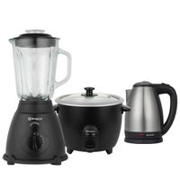 Combo Imaco Licuadora BLS509N + Olla Arrocera RC15N + Hervidor KE1801