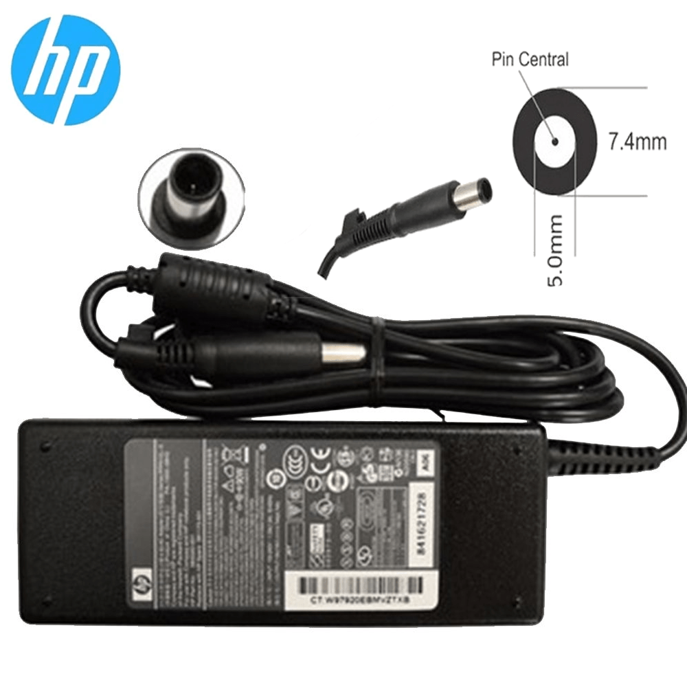 CARGADOR COMPATIBLE HP 19V 4 .74A 90W PUNTA AGUJA - 7.4*5.0 mm