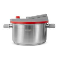 OLLA A PRESION BAJA A.INOX. 6 Lts- 1070860500 (JYA)