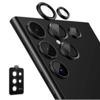 PROTECTOR METALICO PARA CAMARA COMPATIBLE CON SAMSUNG GALAXY S23 ULTRA BLACK