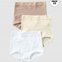 Pack X3 Calzones Mujer Leonisa 207X3 Variado