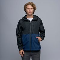 Casaca Cortaviento Hombre Zip Aereal