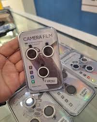 Micas de Camara Individuales Metal Plata para Iphone 15/ 15 Plus