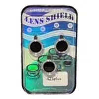 Micas de Camara Individuales Metal Plata para Samsung S24 Plus