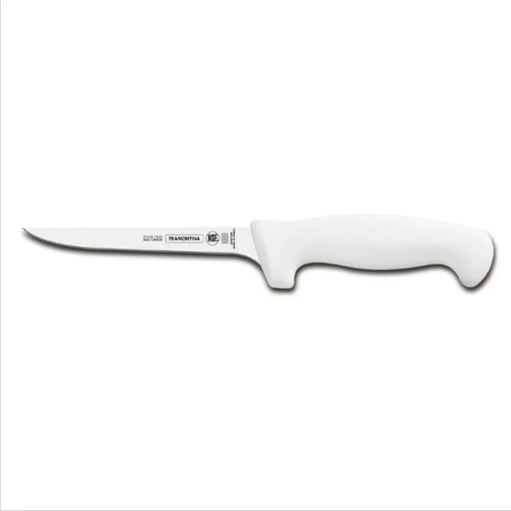CUCHILLO DESHUESADOR TRAMONTINA 6 PULGADAS MANGO BLANCO