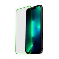 PROTECTOR DE PANTALLA MICA LUMINOSA DE VIDRIO COMPATIBLE CON IPHONE 13-13 PRO-14