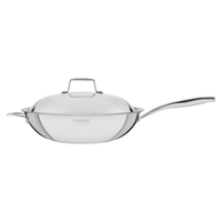 Satén Wok Tramontina Grano de acero con tapa 62158/320 (JYA)