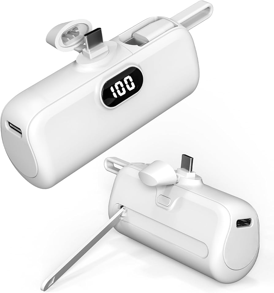 CARGADOR PORTÁTIL 5000 mAh TIPO C MODELO RPP-632 Gris