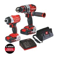 COMBO Einhell Taladro percutor + Llave de impacto TE-TK 18V