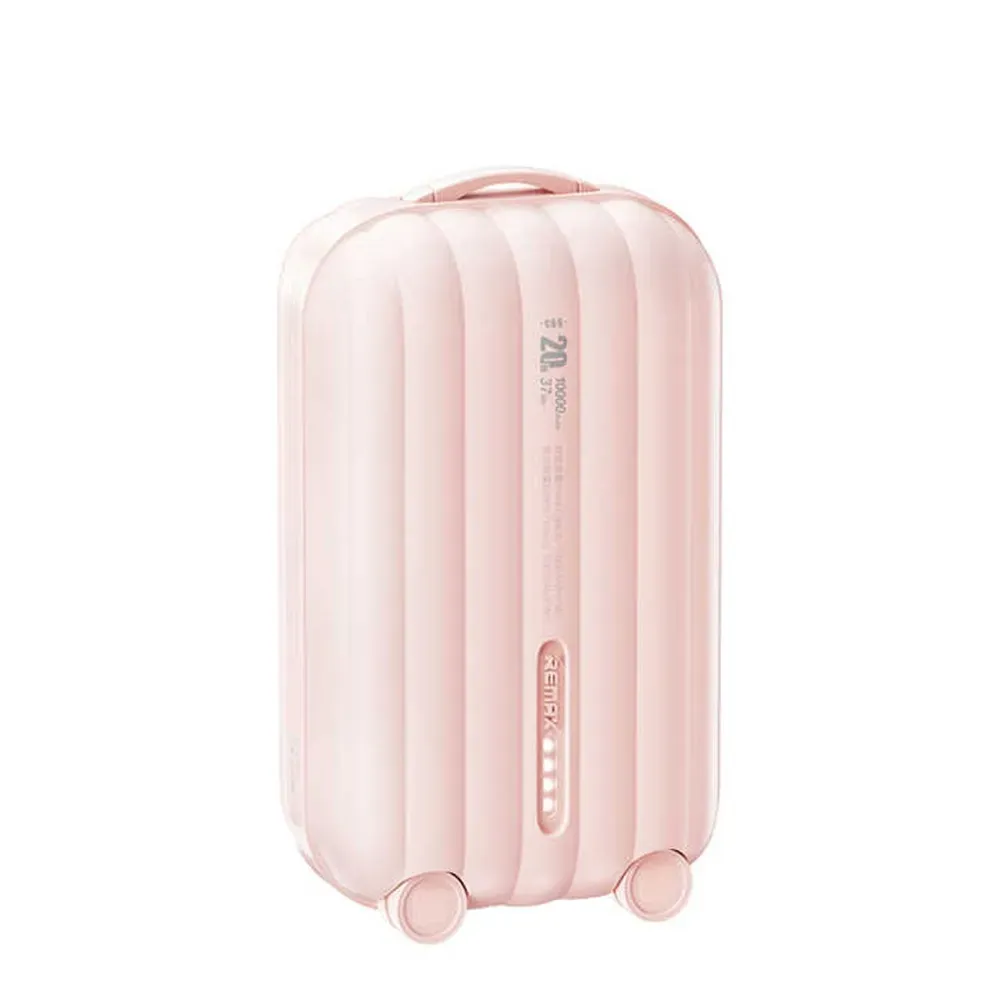 CARGADOR PORTÁTIL 10000mAh PD 20W MODELO RPP-595 Rosado