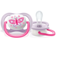 CHUPON AVENT 0 a 6 MESES ULTRA AIR PACK 1 UNI MARIPOSA - NIÑA