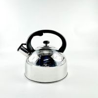 Tetera Ichimatsu Acero Inoxidable 2.5L K22-25 – Pito Silbador (JYA)