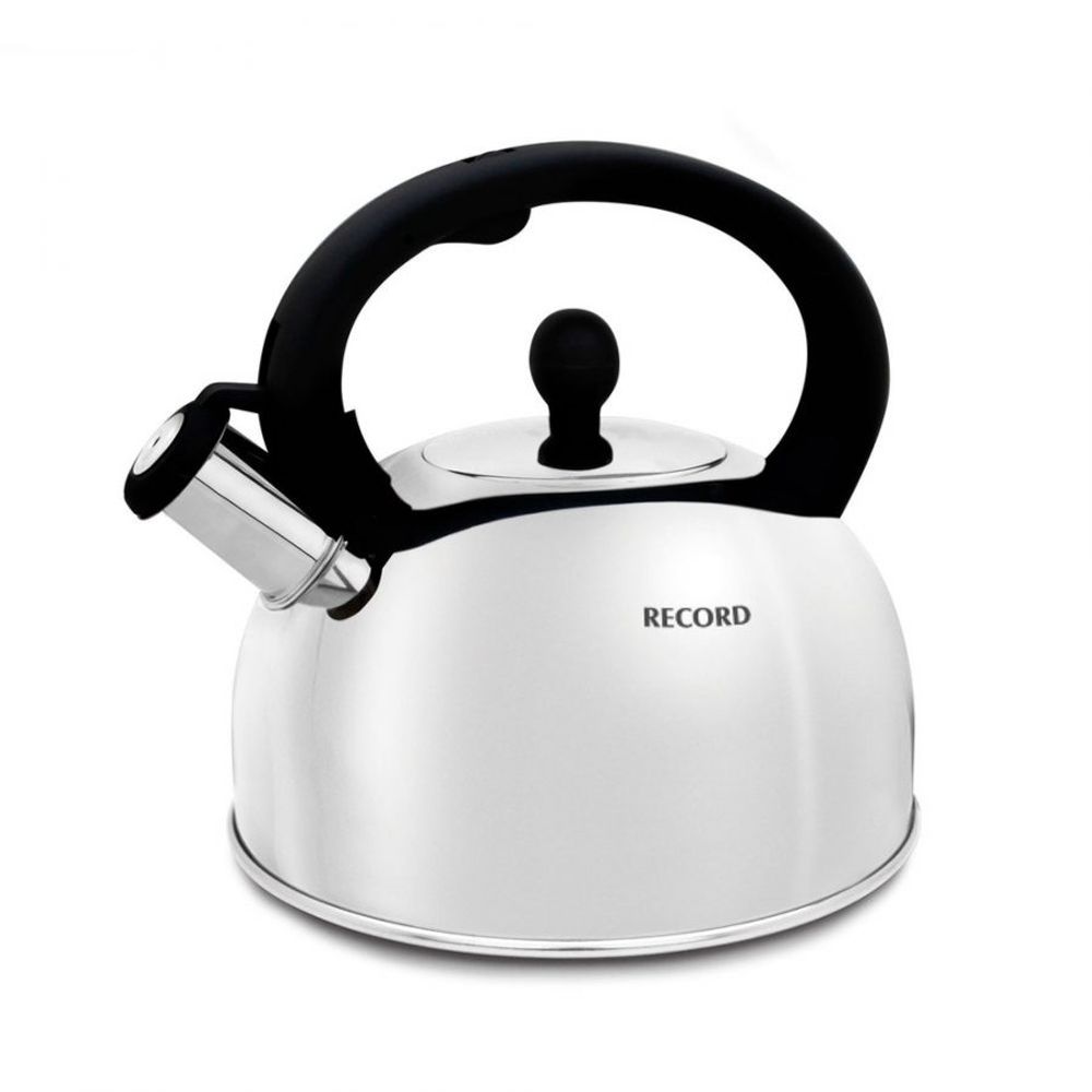 Tetera Record Gia Plus Acero Inoxidable 2.5L – Pito Silbador (JYA)