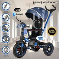 Triciclo Guiador para Niños «BUMER» Azul