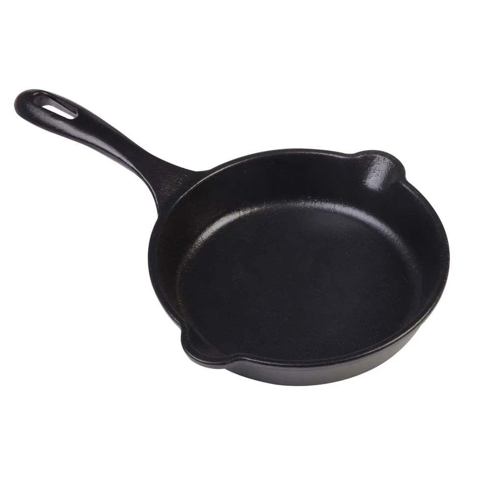 SARTEN DE HIERRO FUNDIDO DE 16.5 CM DIAMETRO PRECURADA VICTORIA