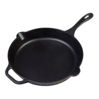 SARTEN DE HIERRO FUNDIDO PRECURADA 30 CM DE DIAMETRO VICTORIA