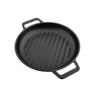 SARTEN DE HIERRO FUNDIDO PRECURADA 25 CM DE DIAMETRO REDONDO VICTORIA