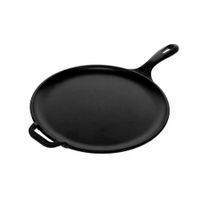 PLANCHA DE HIERRO FUNDIDO CURADO VICTORIA 30 CM DE DIAMETRO