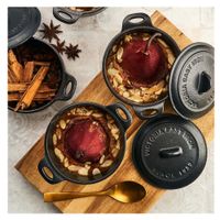 MINI OLLA COCOTTE VICTORIA DE HIERRO FUNDIDO CURADO