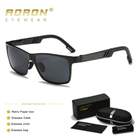 Lentes de sol Aoron - Sport - Polarizados UV400 - Negro