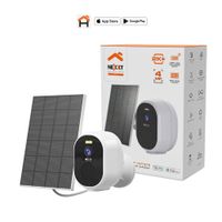 Cámara Smart Fija Batería Panel Solar Nexxt Home
