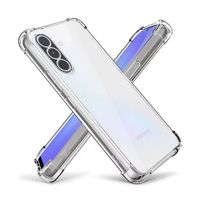 Case para Samsung A26 de silicona I2GO antigolpes, cobertura total, color Transparente