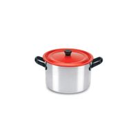 OLLA PEROL DE ALUMINIO RECORD 20 CM DE DIAMETRO CON TAPA 4.1 LT