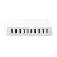 Cargador 10 Puertos Usb 60w Carga Rápida Xbx09l Usb 2.4a