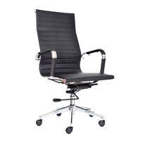 Silla de oficina Ergonómica Presidente Boss Color Negro Ofideas