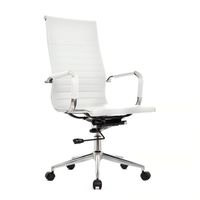 Silla de oficina Ergonómica Presidente Boss Color Blanco Ofideas