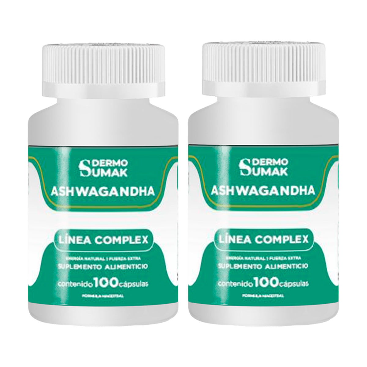 Ashwagandha Complex 300mg - 100 Cap - Dermo Sumak 2 und