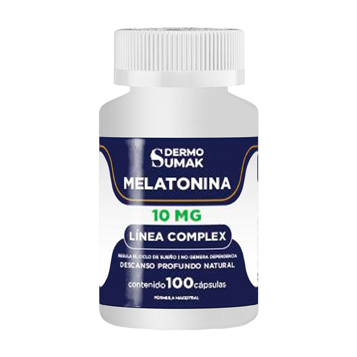 Melatonina Complex 10mg - 100 Cap - Dermo Sumak