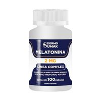 Melatonina Complex 2mg - 100 Cap - Dermo Sumak