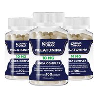 Melatonina 10mg - 100 Cap - Dermo Sumak 3 und