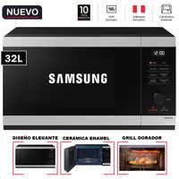 Horno Microondas SAMSUNG 32L MG32DG4524ATPE Negro