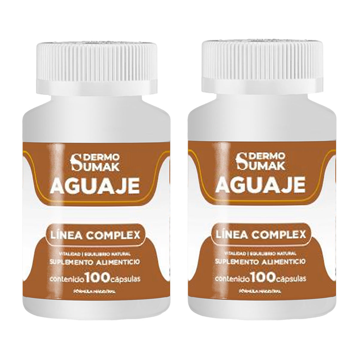 Aguaje Complex 400mg - 100 Cap - Dermo Sumak 2 und