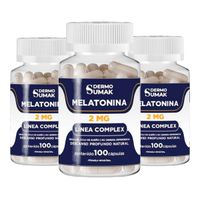 Melatonina 2mg - 100 Cap - Dermo Sumak  3 und