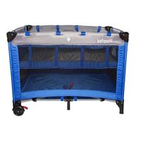 Corral Cuna Infanti Luna Azul