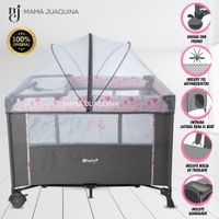 Cuna de Lujo «MAYER» Rosa