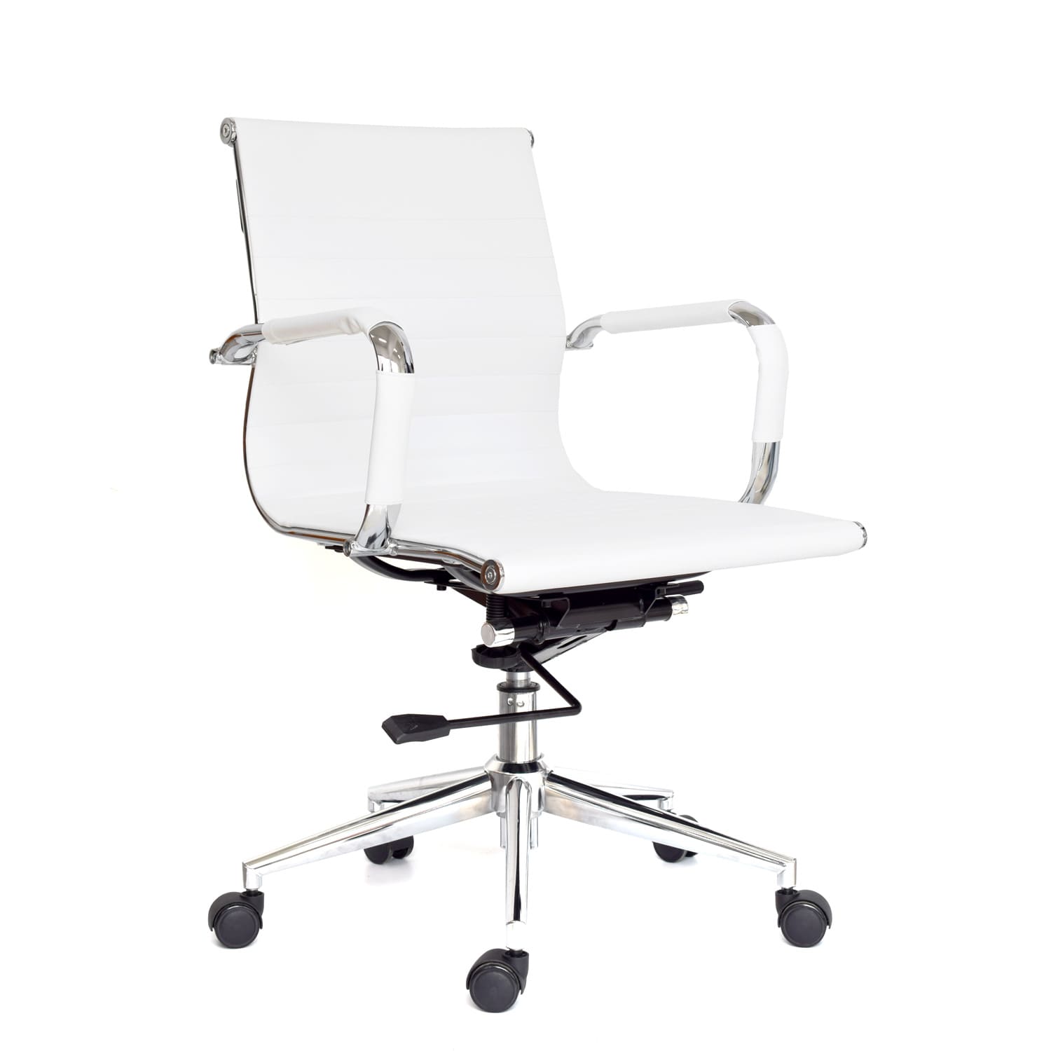 Silla de oficina Ergonómica Gerente Boss Color Blanco Ofideas