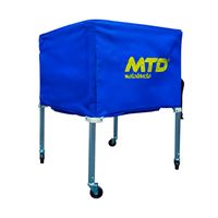 CARRITO RODANTE DE ALMACENAMIENTO PARA PELOTAS DEPORTIVAS MTD AZUL