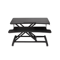 Haven D102 – Organizador de Escritorio Elevable Ergonómico | Convertidor Plegable de Altura Ajustabl