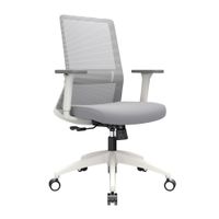 Silla De oficina Ergonómica Reclinable Gerente Italiana Twist Gris Ofideas
