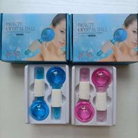 ICE GLOBES BOLAS DE CRISTAL PARA MASAJE Y REAFIRMACION FACIAL