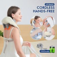 Masajeador Cervical Reduce Tensión Alivia Espalda y Cuello